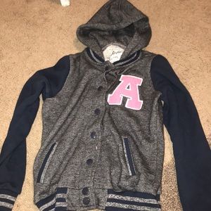 varsity A jacket
